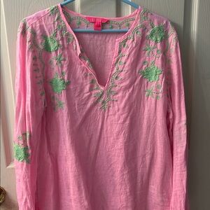 Lilly Pulitzer Pink Tunic